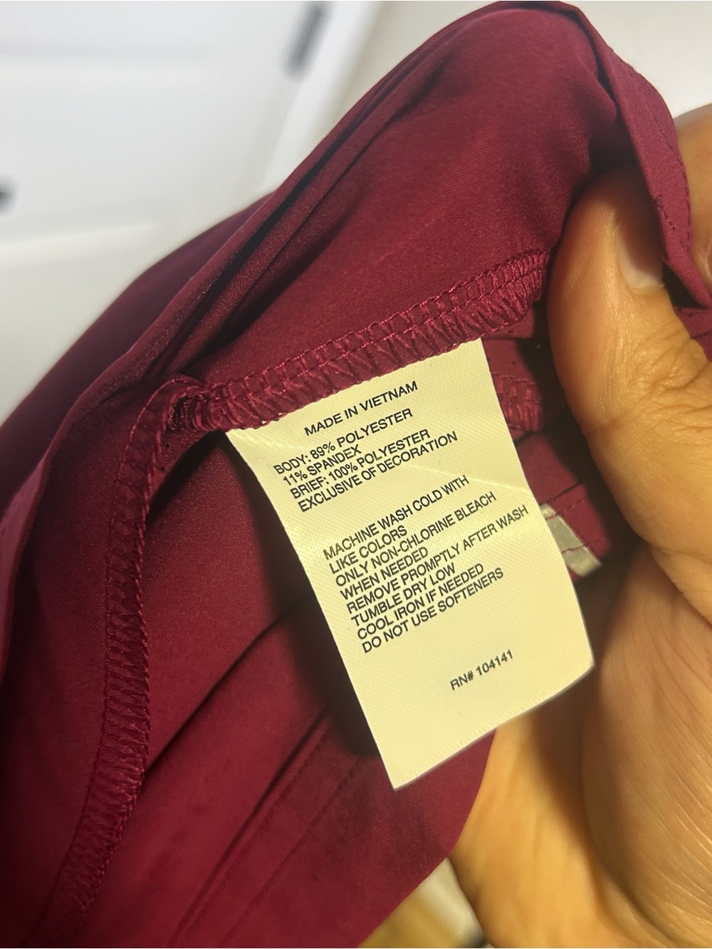 DSG Men’s Raspberry Sherbet 7” Stride Brief LinedShorts Sz L NWT - Picture 11 of 11